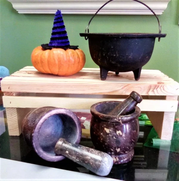 Mortar & Pestle – Ritual Tool for Herbal Magick